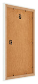 Mura MDF Fotokader 60x90cm Wit Geveegd Achterzijde Schuin | Yourdecoration.be