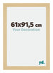 Mura MDF Fotokader 61x91 5cm Ahorn Decor Voorzijde Maat | Yourdecoration.be