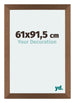 Mura MDF Fotokader 61x91 5cm Koper Decor Voorzijde Maat | Yourdecoration.be