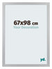 Mura MDF Fotokader 67x98cm Grijs Voorzijde Maat | Yourdecoration.be