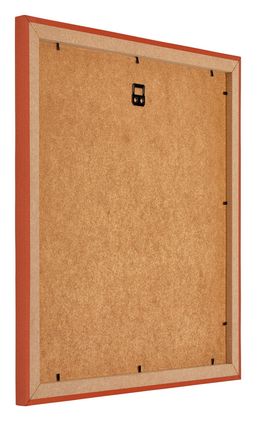 Mura MDF Fotokader 70x70cm Oranje Achterzijde Schuin | Yourdecoration.be