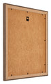 Mura MDF Fotokader 70x70cm Walnoot Donker Achterzijde Schuin | Yourdecoration.be