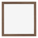 Mura MDF Fotokader 70x70cm Walnoot Donker Voorzijde | Yourdecoration.be