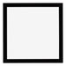 Mura MDF Fotokader 70x70cm Zwart Hoogglans Voorzijde | Yourdecoration.be