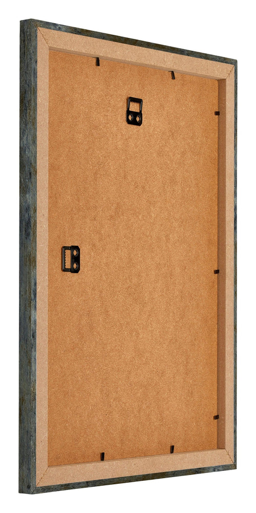Mura MDF Fotokader 75x100cm Blauw Goud Gemeleerd Achterzijde Schuin | Yourdecoration.be