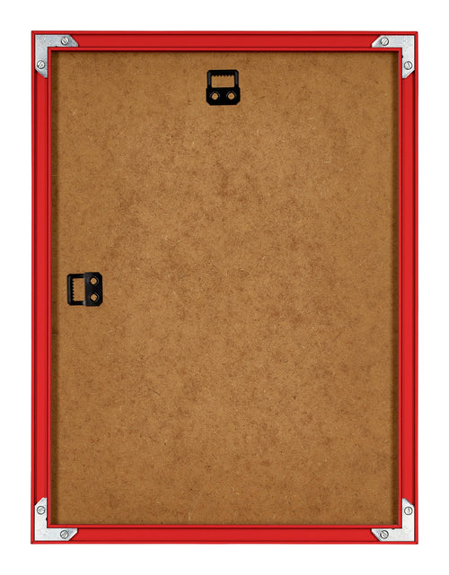 New York Aluminium Fotokader 18x24cm Ferrari Rood Achterzijde | Yourdecoration.be