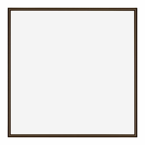 New York Aluminium Fotokader 20x20cm Walnoot Structuur Voorzijde | Yourdecoration.be