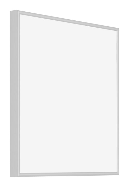 New York Aluminium Fotokader 20x20cm Zilver Mat Voorzijde Schuin | Yourdecoration.be