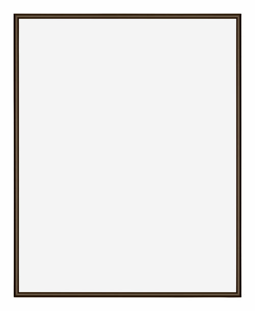 New York Aluminium Fotokader 20x25cm Walnoot Structuur Voorzijde | Yourdecoration.be