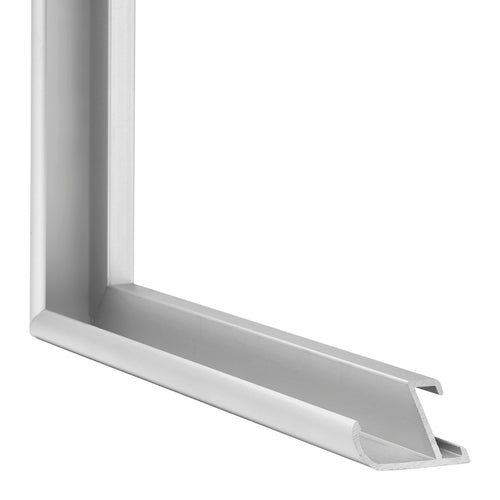 New York Aluminium Fotokader 20x40cm Zilver Mat Detail Doorsnede | Yourdecoration.be