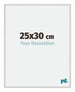 New York Aluminium Fotokader 25x30cm Zilver Mat Voorzijde Maat | Yourdecoration.be