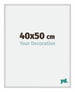 New York Aluminium Fotokader 40x50cm Zilver Mat Voorzijde Maat | Yourdecoration.be