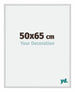 New York Aluminium Fotokader 50x65cm Zilver Mat Voorzijde Maat | Yourdecoration.be