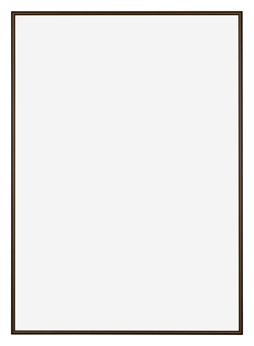 New York Aluminium Fotokader 59 4x84cm A1 Walnoot Structuur Voorzijde | Yourdecoration.be