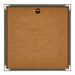 New York Aluminium Fotokader 60x60cm Mercury Structuur Achterzijde | Yourdecoration.be