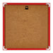 New York Aluminium Fotokader 70x70cm Ferrari Rood Achterzijde | Yourdecoration.be