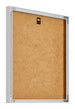 New York Aluminium Fotokader 70x70cm Zilver Mat Achterzijde Schuin | Yourdecoration.be