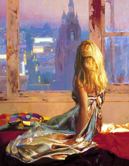 PGM ZW 08 Zhaoming Wu Twinkling City Kunstdruk 70x90cm | Yourdecoration.be