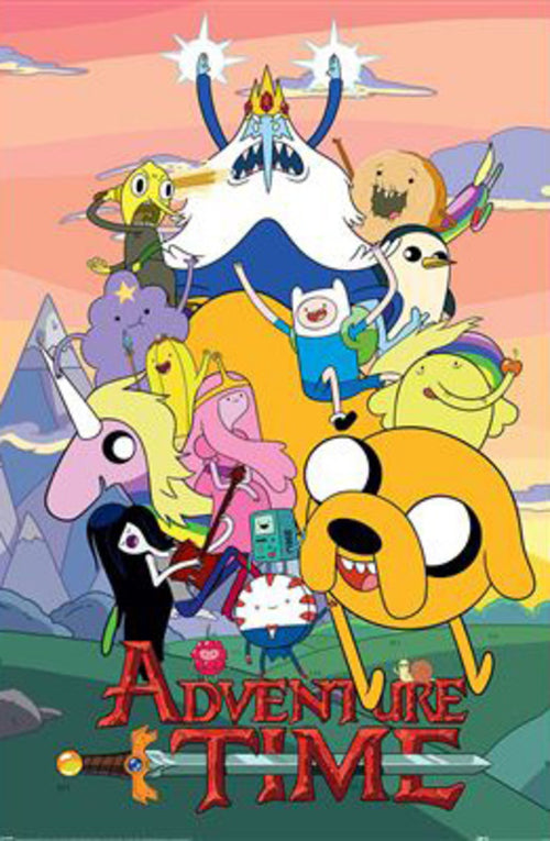 Poster Adventure Time Group 61x91 5cm PP2501154 | Yourdecoration.be