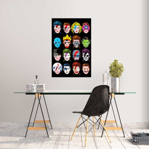 Poster Butcher Billy The Floating Heads Of David 61x91 5cm GPE5976 2 | Yourdecoration.be