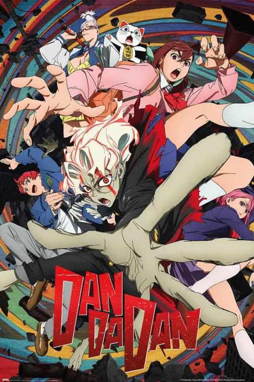 Poster Dan Da Dan Season 1 Characters 61x91 5cm GPE6024 | Yourdecoration.be