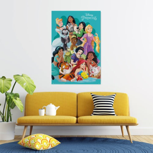 Poster Disney Princesses And Pets 61x91 5cm GPE5963 2 | Yourdecoration.be