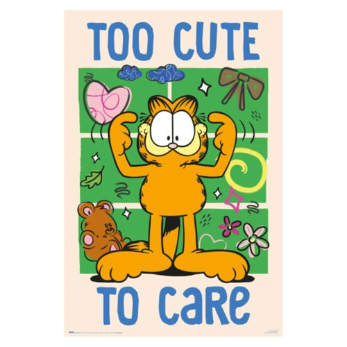 Poster Garfield To Cute To Care 61x91 5cm GPE5969 | Yourdecoration.be