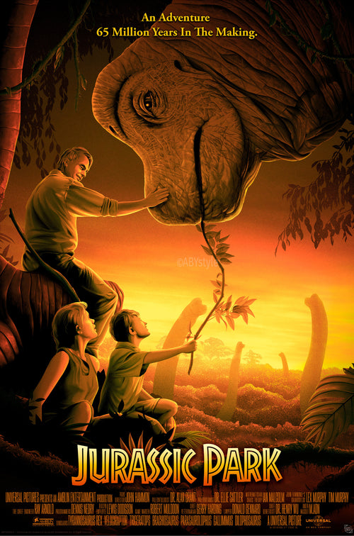 Poster Jurassic Park Vintage 61x91 5cm GBYDCO713 | Yourdecoration.be