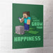 Poster Minecraft Grow Your Happinenss 40x50cm MPP2402265 Sfeer | Yourdecoration.be