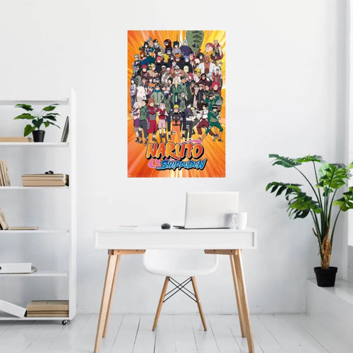 Poster Naruto Shippuden Characters 61x91 5cm GPE6022 Sfeer | Yourdecoration.be