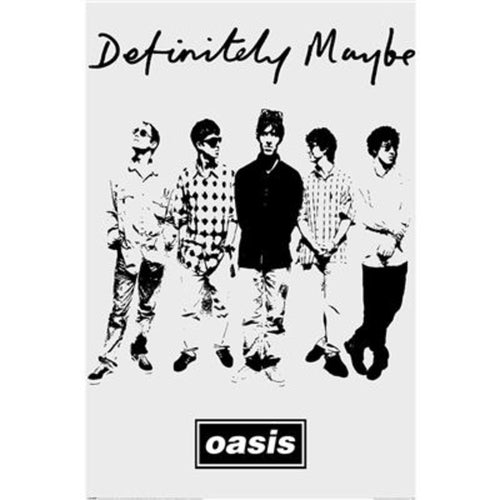 Poster Oasis Definitely Band 61x91 5cm PP2403925 | Yourdecoration.be