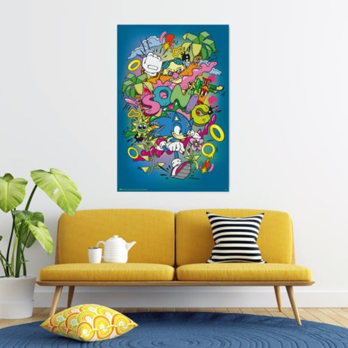Poster Sonic Pop 61x91 5cm GPE5970 2 | Yourdecoration.be