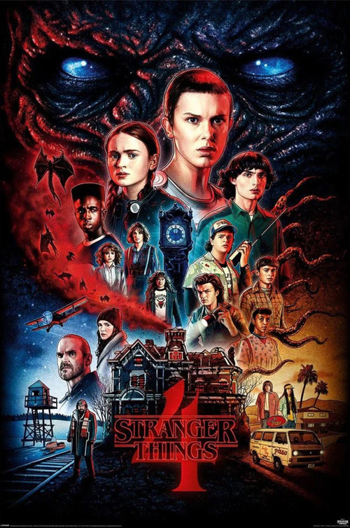 Poster Stranger Things Season 4 Vecna 61x91 5cm Pyramid PP35124 | Yourdecoration.be