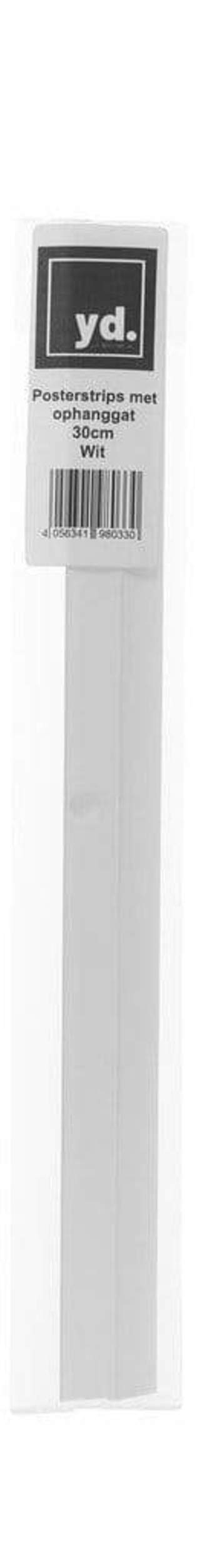 Posterhangers Wit 30cm met ophanggat | Yourdecoration.be