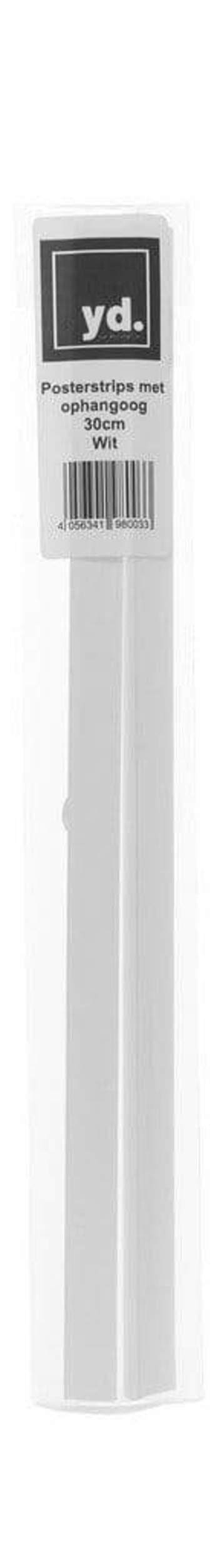 Posterhangers Wit 30cm met ophangoog | Yourdecoration.be