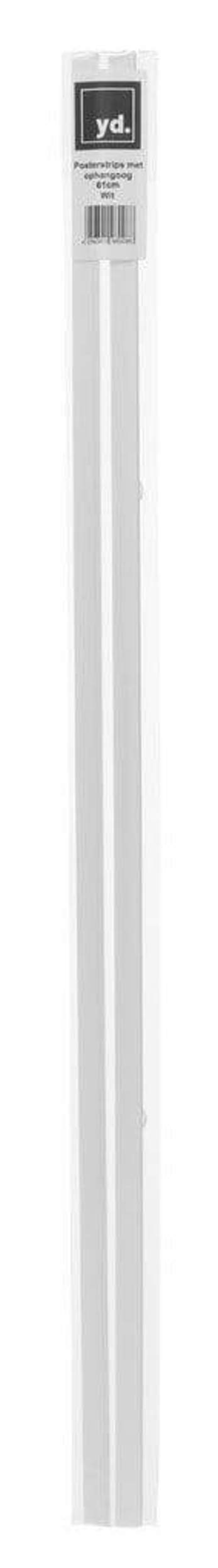 Posterhangers Wit 61cm met ophangoog | Yourdecoration.be