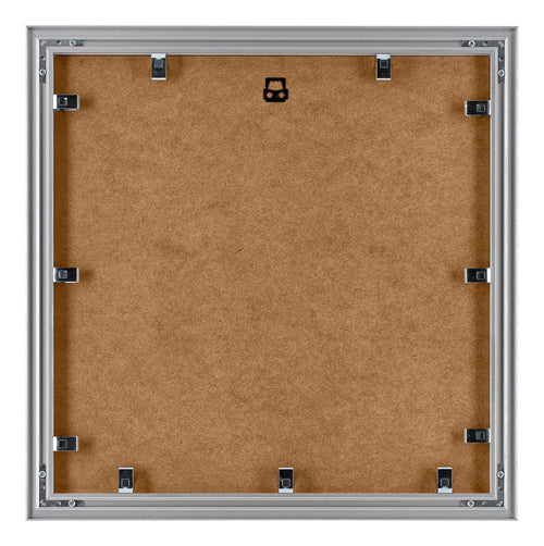Tucson Aluminium Fotokader 45x45cm Zilver Geborsteld Achterzijde | Yourdecoration.be