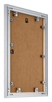 Tucson Aluminium Fotokader 45x60cm Zilver Geborsteld Achterzijde Schuin | Yourdecoration.be