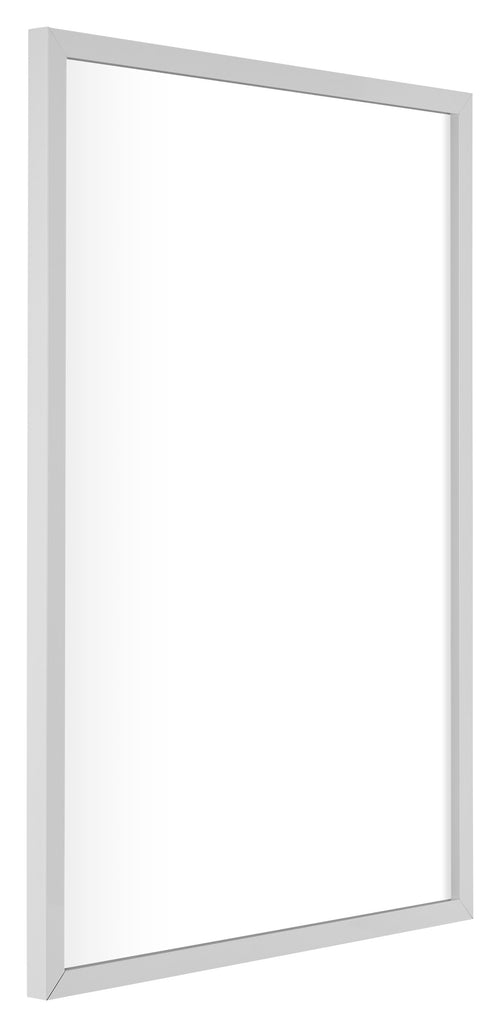 Virginia Aluminium Fotokader 68x98cm Wit Voorzijde Schuin | Yourdecoration.be