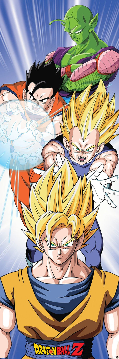 Abystyle Abydco448 Dragon Ball Saiyans Poster 53x158cm | Yourdecoration.be