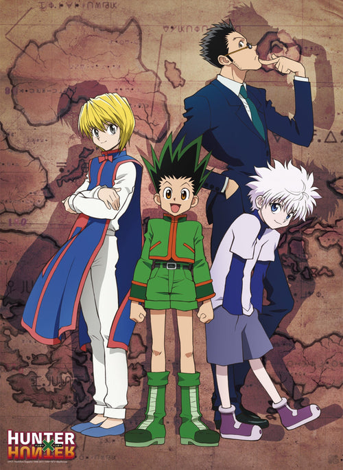 Hunter X Hunter Heroes Poster 38X52cm | Yourdecoration.be