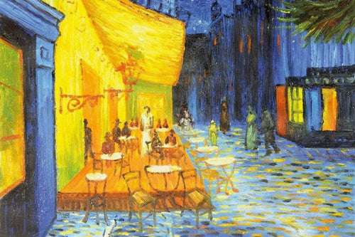 Dimex Cafe Terrace Fotobehang 375x250cm 5 banen | Yourdecoration.be