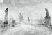 Dimex Charles Bridge Abstract II Fotobehang 375x250cm 5 banen | Yourdecoration.be
