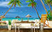 Dimex Tropical Beach Fotobehang 375x250cm 5 banen Sfeer | Yourdecoration.be