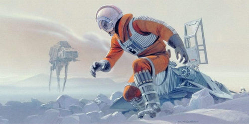 Komar Star Wars Classic RMQ Hoth Battle Pilot Vlies Fotobehang 500x250cm 10 banen | Yourdecoration.be