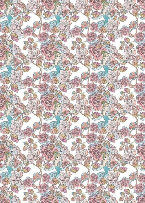Komar Cinderella Blossom Vlies Fotobehang 200x280cm 4 banen | Yourdecoration.be
