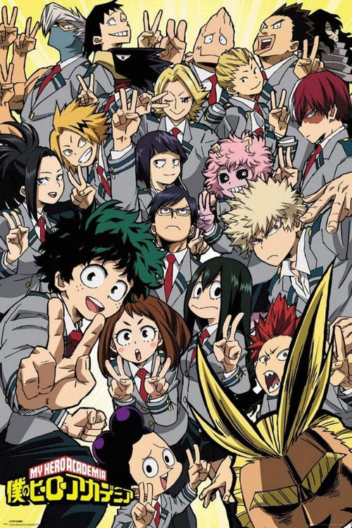 GBeye My Hero Academia School Compilation Poster 61x91,5cm | Yourdecoration.be