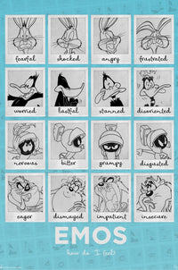 gbeye gbydco144 looney tunes moods poster61x91 5cm | Yourdecoration.be