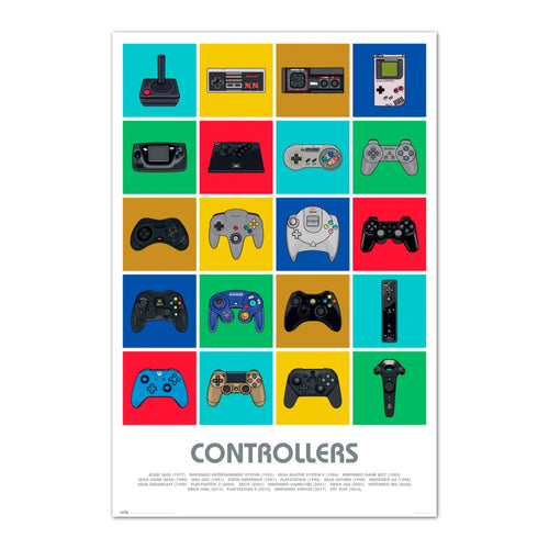 Grupo Erik GPE5406 Controllers Poster 61X91,5cm | Yourdecoration.be