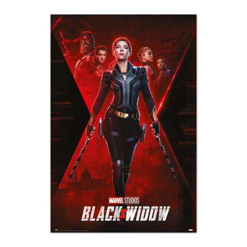 Grupo Erik GPE5574 Marvel Black Widow Poster 61X91,5cm | Yourdecoration.be